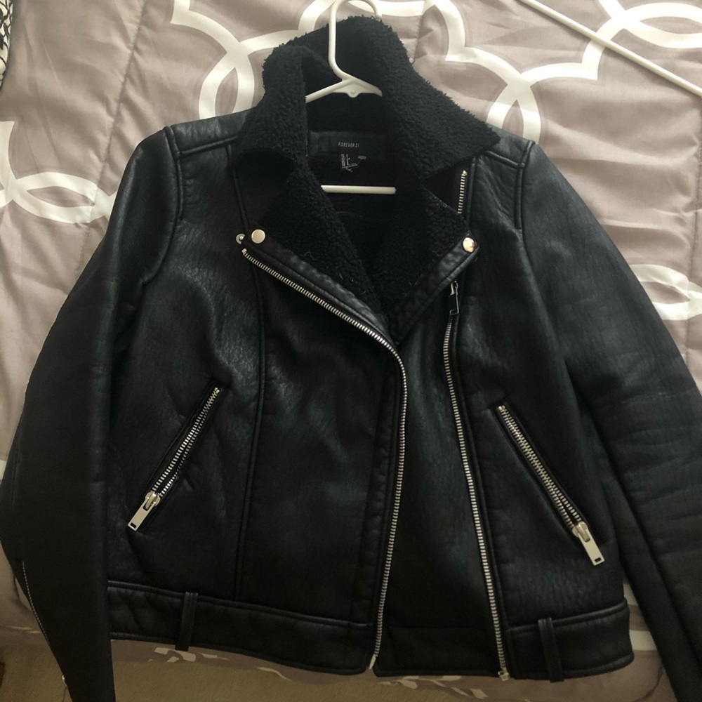 Leather jacket